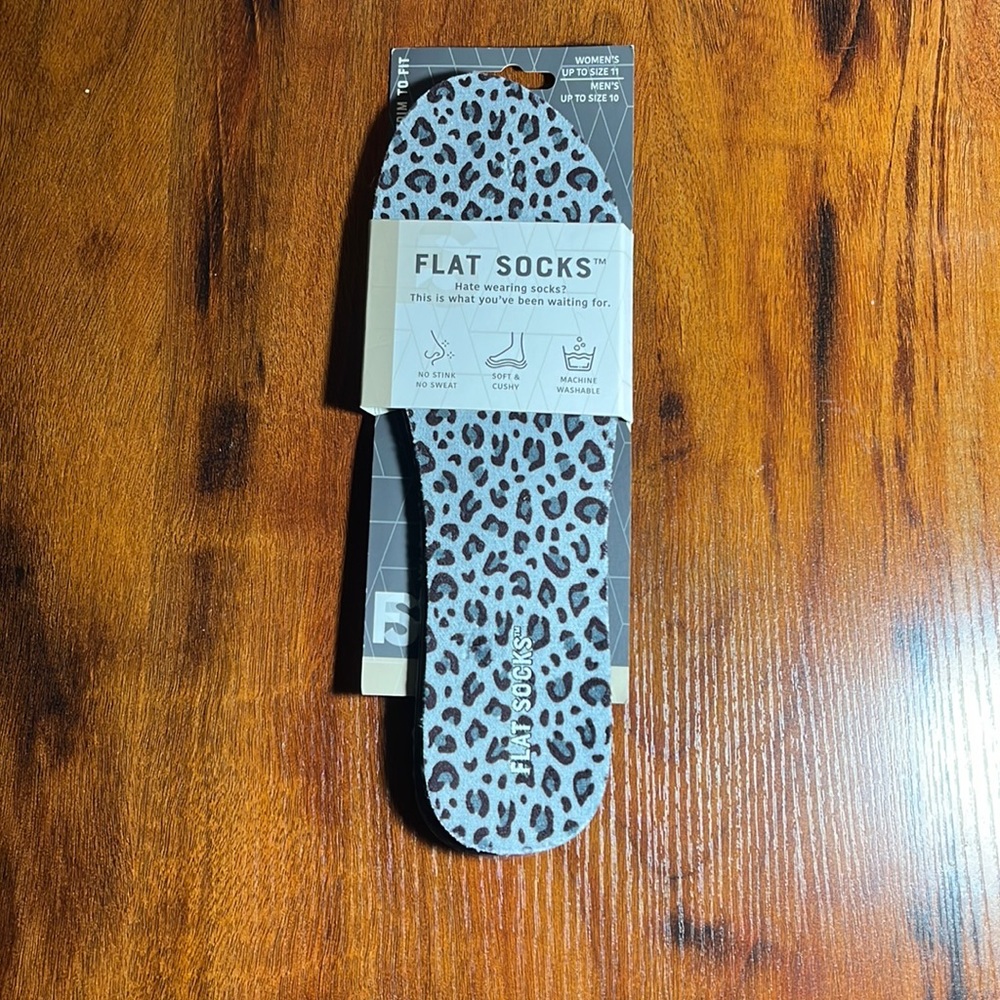 Flat socks shoe inserts size “up to 11”
